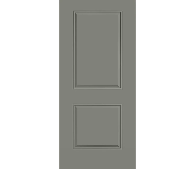 Great Falls 2 Panel Square Steel Entry Door