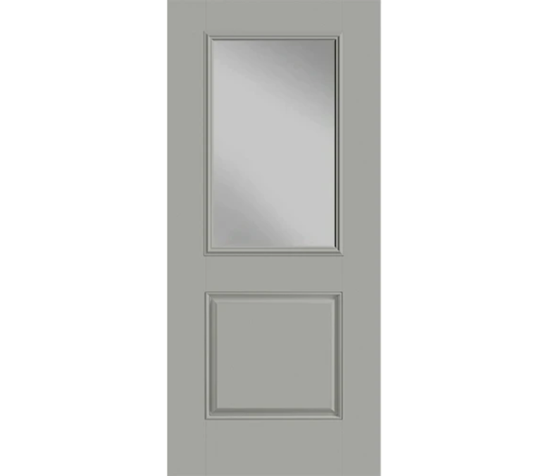 Great Falls Half Light 1 Panel Fiberglass Entry Door