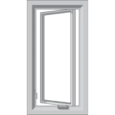 Great Falls Pella Hurricane Shield Series Vinyl Casement Window